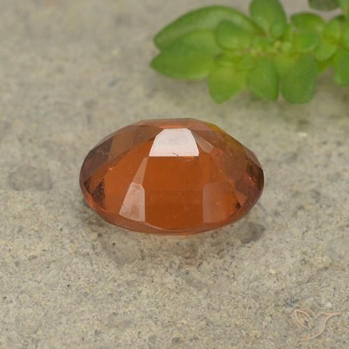 granada hessonita Laranja Profundo Natural 2.00ct, oval, VS-SI