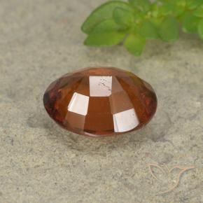 granada hessonita âmbar laranja Natural 2.27ct, oval, VS-SI