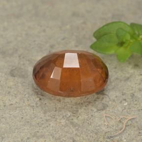 granada hessonita Laranja Profundo Natural 2.15ct, oval, VS-SI