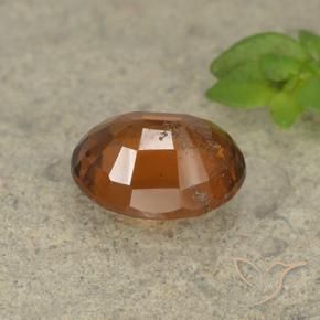 granada hessonita Laranja amarelado Natural 1.84ct, oval, VS-SI