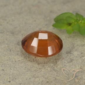 granada hessonita Laranja Profundo Natural 2.07ct, oval, VS-SI