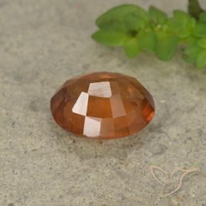 granada hessonita Laranja Profundo Natural 2.05ct, oval, VS-SI