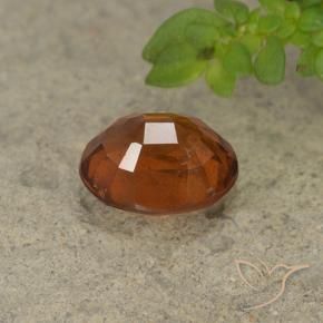 granada hessonita Laranja Profundo Natural 2.12ct, oval, VS-SI