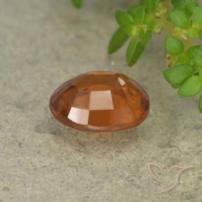 granada hessonita Laranja médio-escuro Natural 1.96ct, oval, VS-SI