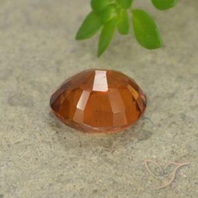 granada hessonita Laranja Profundo Natural 1.77ct, oval, VS