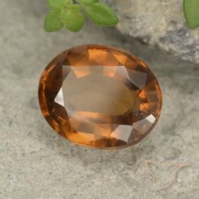 granada hessonita Laranja Médio Natural 2.48ct, oval, VS