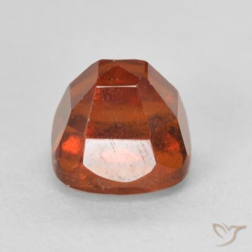 granada hessonita laranja avermelhado Natural 1.91ct, Almofada, VS