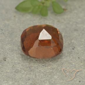 granada hessonita Laranja médio-escuro Natural 1.86ct, Almofada, VS-SI