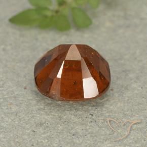 granada hessonita laranja avermelhado Natural 1.91ct, Almofada, VS-SI