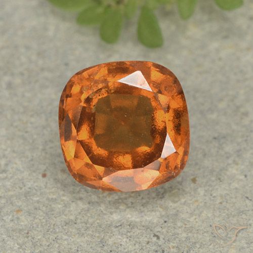 1.92ct Natural Laranja Médio granada hessonita, Almofada, VS-SI