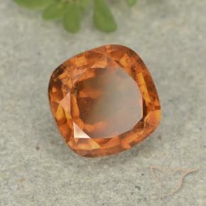 granada hessonita Laranja Médio Natural 1.92ct, Almofada, VS-SI