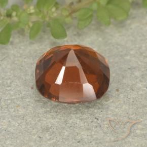granada hessonita âmbar laranja Natural 1.75ct, Almofada, VS