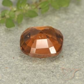 granada hessonita Laranja médio-escuro Natural 1.94ct, Almofada, VS