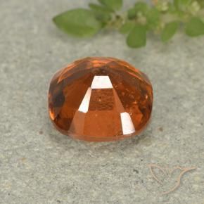 granada hessonita Laranja amarelado Natural 1.88ct, Almofada, VS-SI