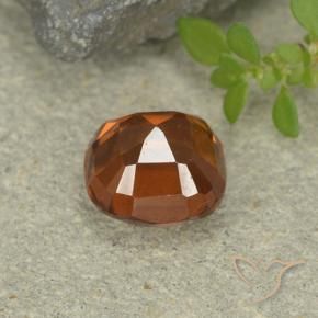 granada hessonita Laranja amarelado Natural 1.95ct, Almofada, VS