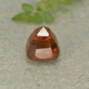 granada hessonita Laranja Médio Natural 1.92ct, Almofada, VS