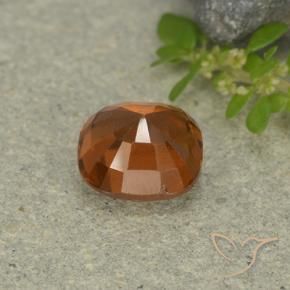 granada hessonita Laranja Médio Natural 1.78ct, Almofada, VVS-VS