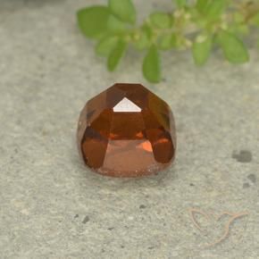 granada hessonita Laranja médio-escuro Natural 1.81ct, Almofada, VVS-VS
