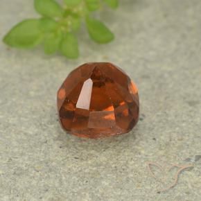 granada hessonita laranja avermelhado Natural 1.83ct, Almofada, VS