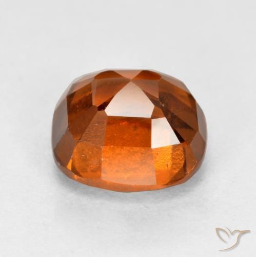 granada hessonita fogo laranja Natural 1.94ct, Almofada, VS