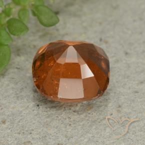 granada hessonita Laranja médio-escuro Natural 1.92ct, Almofada, VS