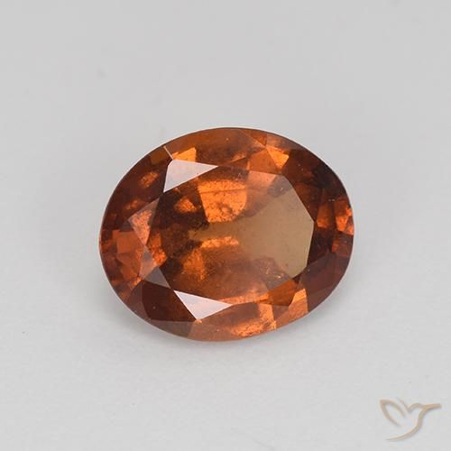 granada hessonita Gingerbread Marrom Natural 2.21ct, oval, VS-SI