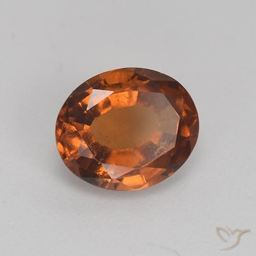 granada hessonita Marrom alaranjado Natural 1.86ct, oval, VS-SI