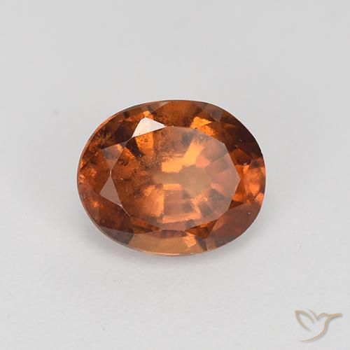 granada hessonita Castanho médio Natural 1.86ct, oval, VS-SI