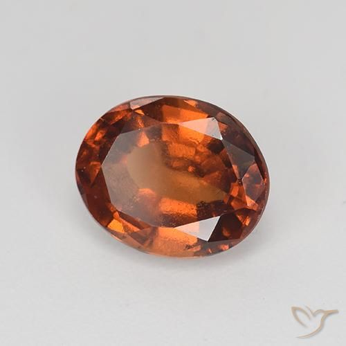 granada hessonita Castanho médio Natural 2.55ct, oval, VS-SI