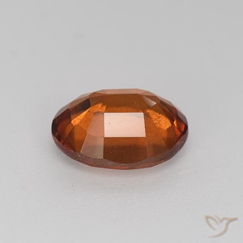 granada hessonita Marrom Quente Natural 2.12ct, oval, VS