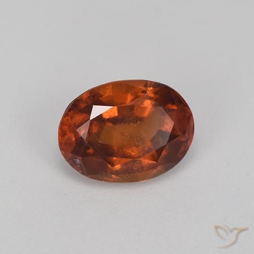 granada hessonita Gingerbread Marrom Natural 1.92ct, oval, VS-SI