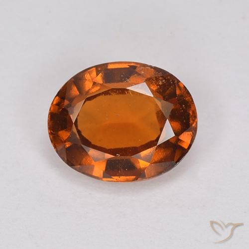 1.94ct Natural Laranja Profundo granada hessonita, oval, VS-SI