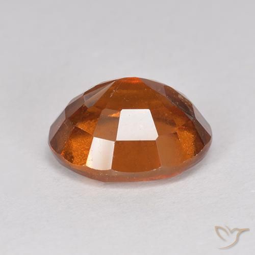 granada hessonita âmbar laranja Natural 2.64ct, oval, VS-SI
