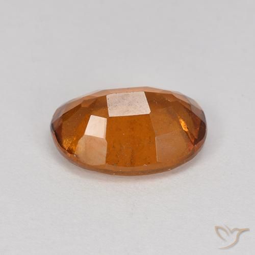 granada hessonita Laranja Profundo Natural 2.01ct, oval, VS