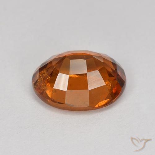 granada hessonita Laranja Profundo Natural 2.23ct, oval, VS-SI