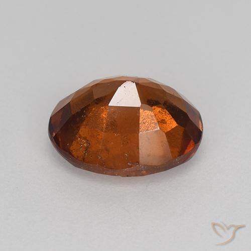 granada hessonita fogo laranja Natural 1.87ct, oval, VS-SI