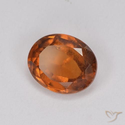 granada hessonita Laranja Profundo Natural 2.00ct, oval, VS-SI