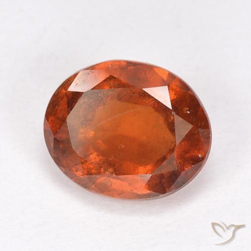 granada hessonita Laranja Médio Natural 2.12ct, oval, VS-SI