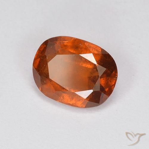 granada hessonita Laranja Profundo Natural 1.97ct, oval, VS-SI