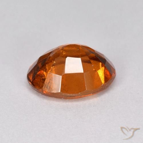 granada hessonita Laranja médio-escuro Natural 2.40ct, oval, VS-SI