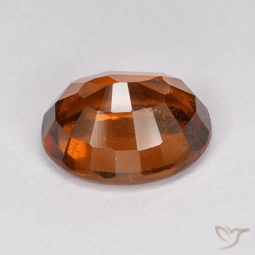 granada hessonita Laranja Profundo Natural 2.74ct, oval, VS-SI