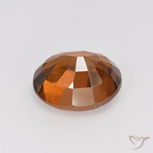 granada hessonita Laranja médio-escuro Natural 2.76ct, oval, VS
