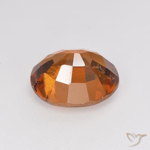 granada hessonita Laranja Profundo Natural 2.39ct, oval, VS