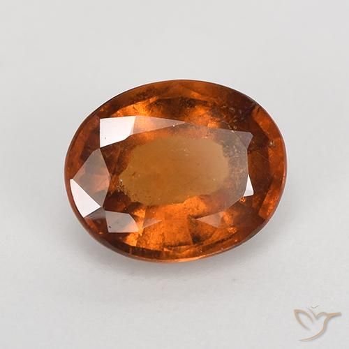 granada hessonita Laranja Médio Natural 1.76ct, oval, VS-SI