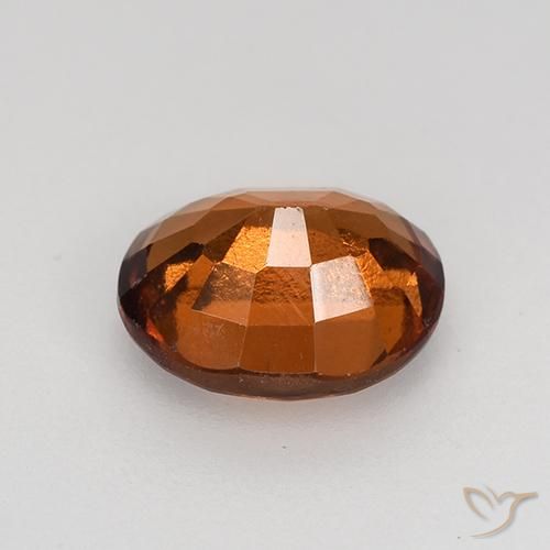 granada hessonita âmbar laranja Natural 1.57ct, oval, VS