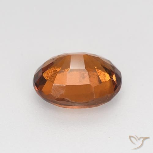 granada hessonita Laranja Profundo Natural 1.48ct, oval, VS