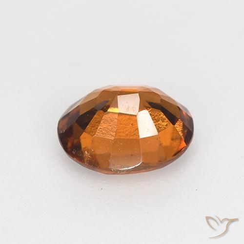 granada hessonita Laranja Profundo Natural 1.26ct, oval, VS