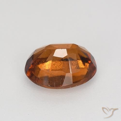 granada hessonita Laranja Profundo Natural 1.45ct, oval, VS