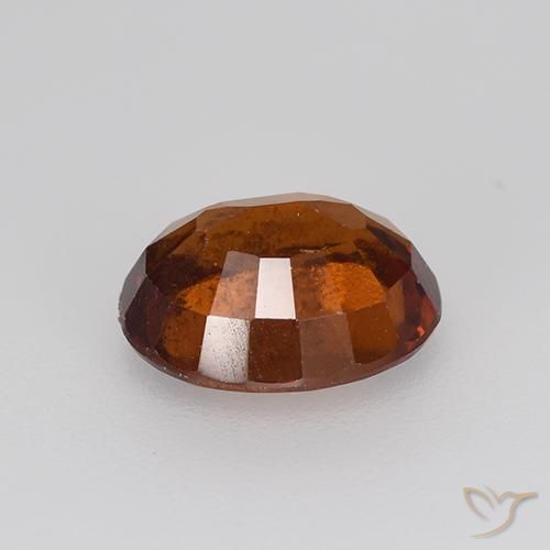 granada hessonita Marrom avermelhado Natural 2.72ct, oval, VS-SI
