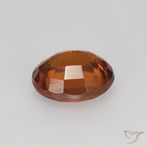 granada hessonita Laranja Profundo Natural 2.04ct, oval, VS